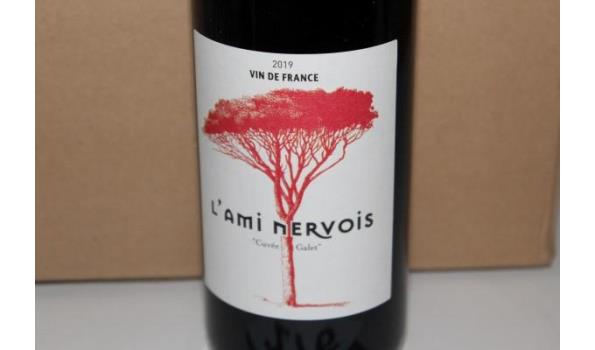 12 flessen à 75cl rode wijn Lami Nervois, 2019